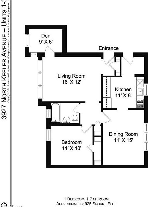 1st image of 3927 N Keeler Ave #Igthree