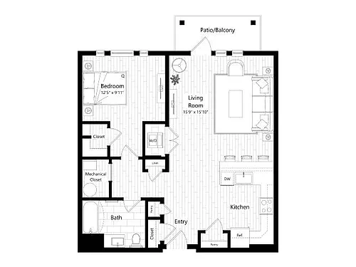 Floor plan A6