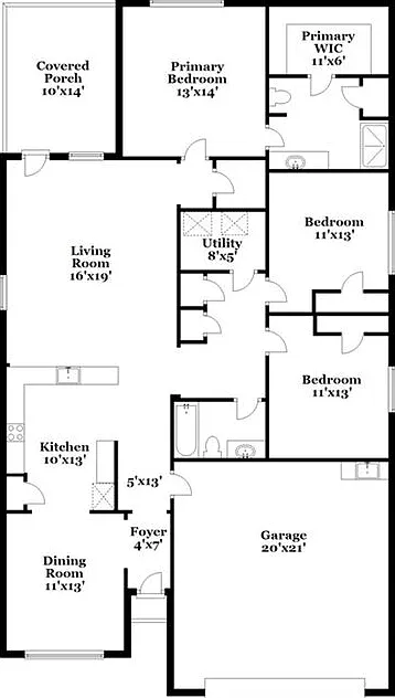 3 bed, 2.0 bath, 1552 sqft, $2,310 — Photo 3