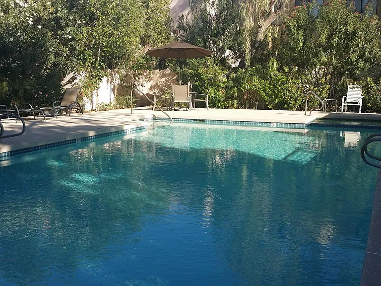 Community pool: you can use anytime