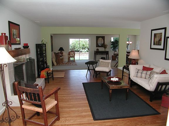 Living room and Family/Dining areas are open for lots of possiblities.