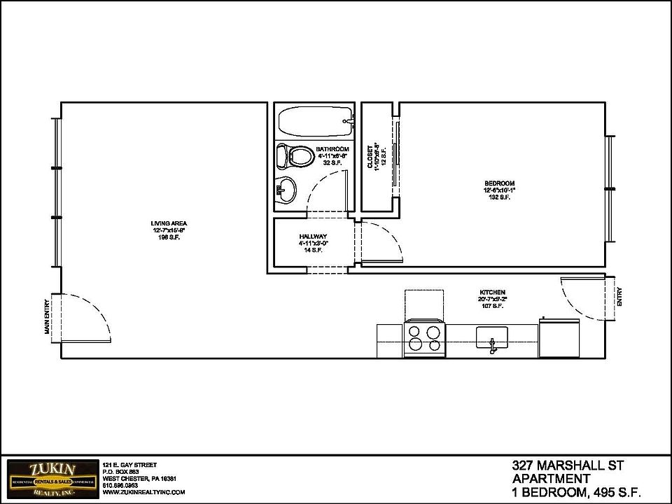 1st image of 327 Marshall St #1