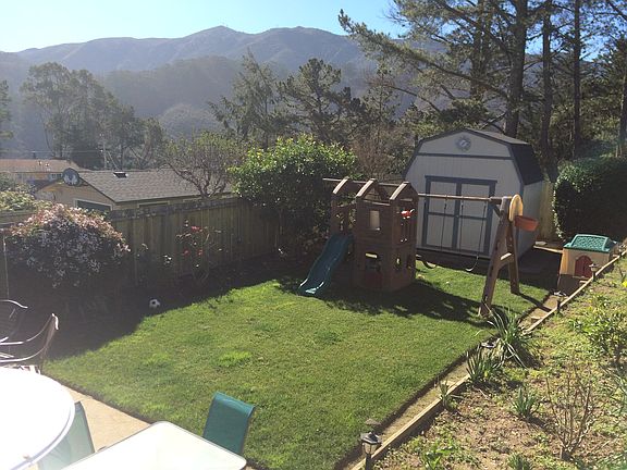 Backyard with view