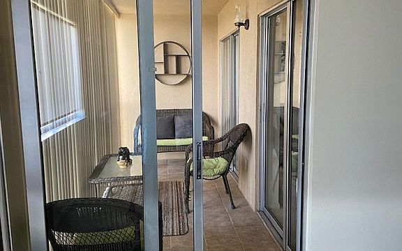 Enclosed Terrace, which can also be used as a flex room.