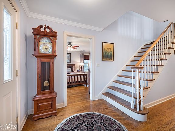 Looking into Master Bedroom Suite. Hall to Right leads to Dining Room and Living Room.