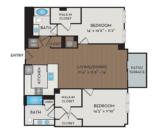 Floor plan B3