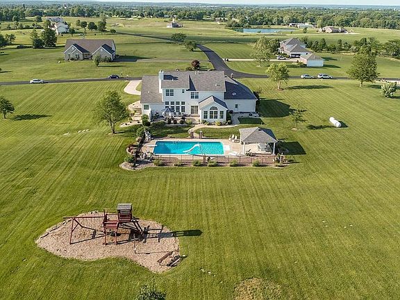 Inground Swimming Pool with Gazebo