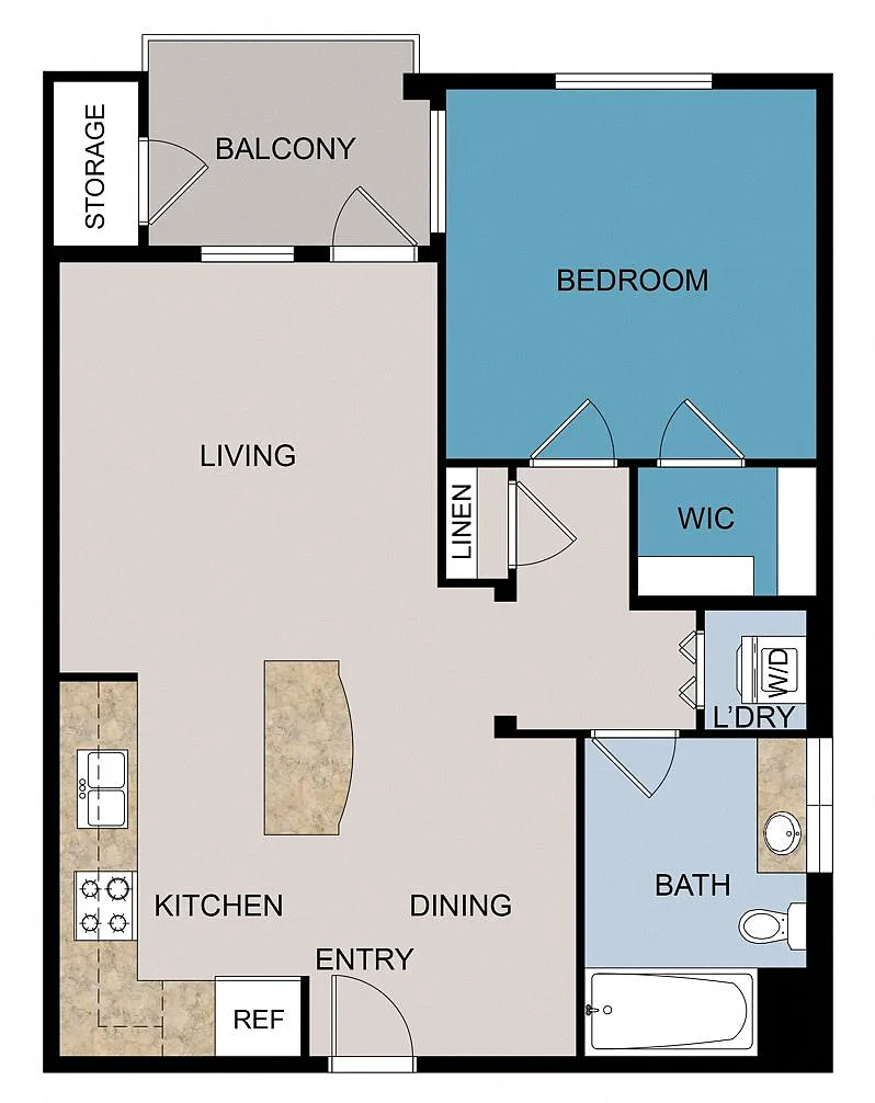 Floor plan A1