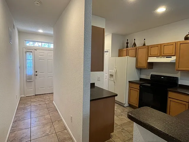 Kitchen and Hallway