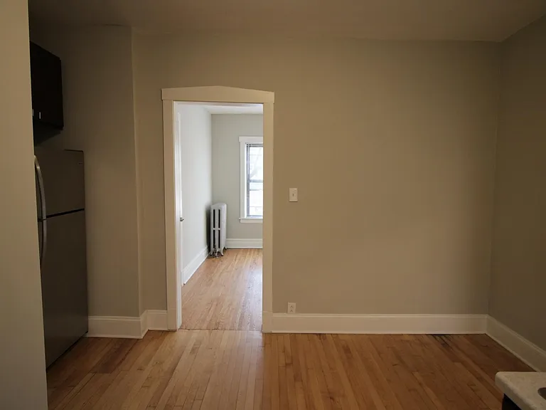 Kitchen is separate from Studio space