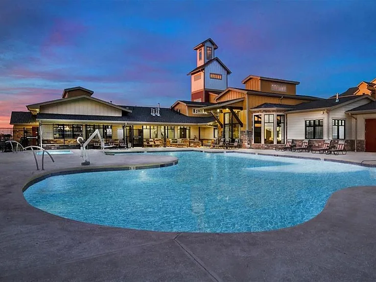Resort-Inspired Pool with Sundeck and Spa