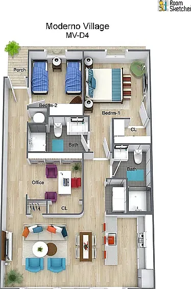 Moderno Village Apartments and Town Homes — Photo 152