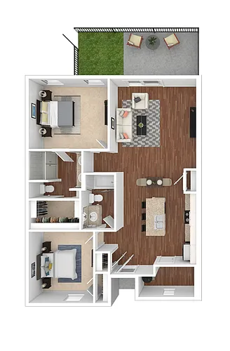 Floor plan The Cypress