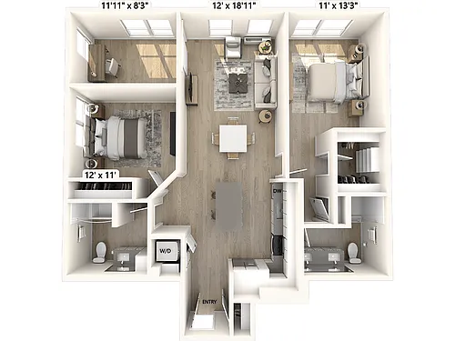 Floor plan B2D