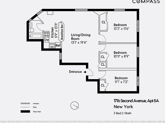 2nd image of 1716 2nd Ave APT 5A