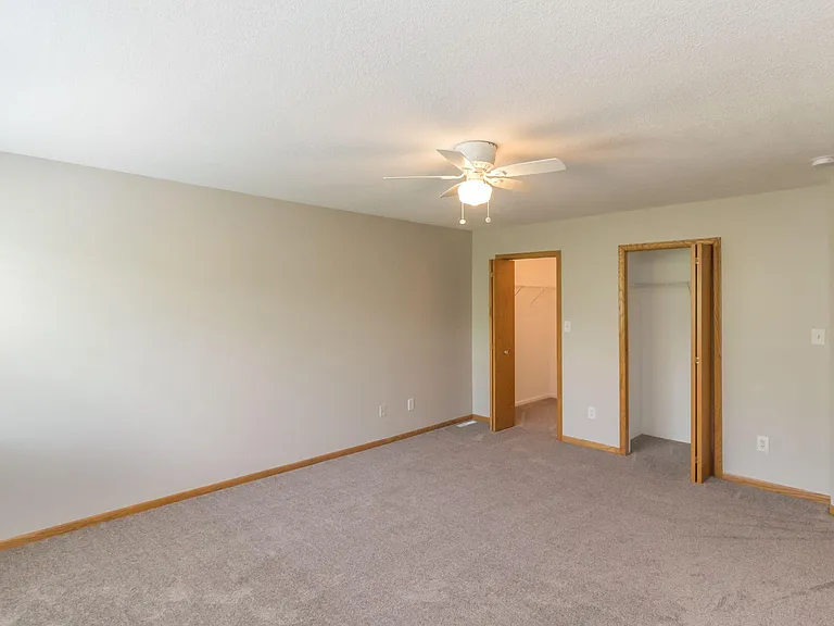 His and Hers closets in Master BR