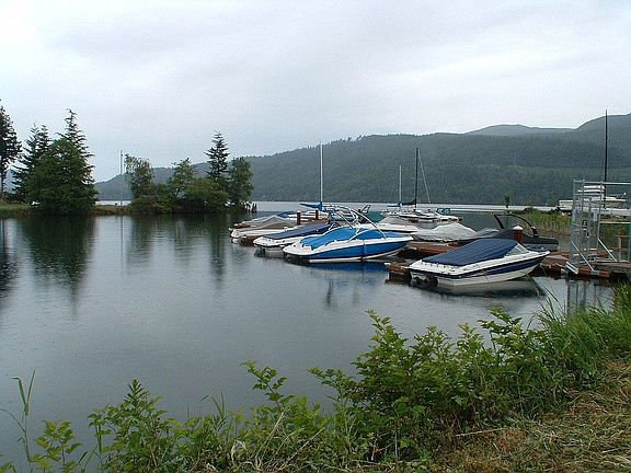 The Marina on Lake Whatcom is only Minutes Away