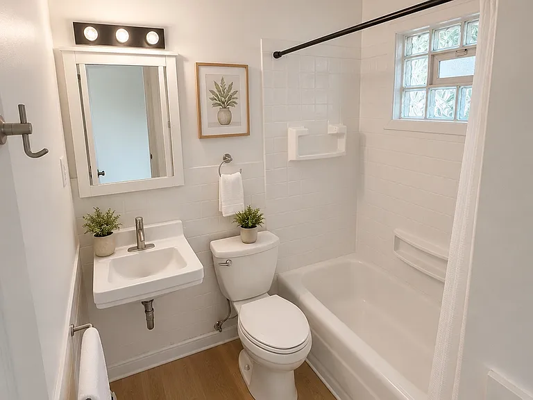 Bathroom - virtually staged