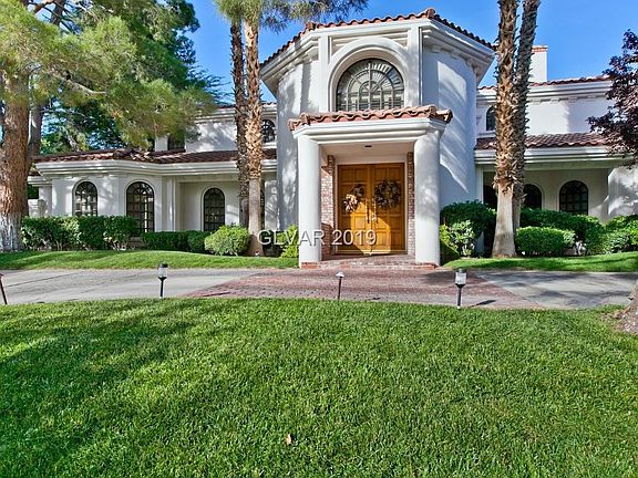 Double doors leading to grand entry