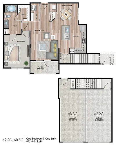 Floor plan A23G
