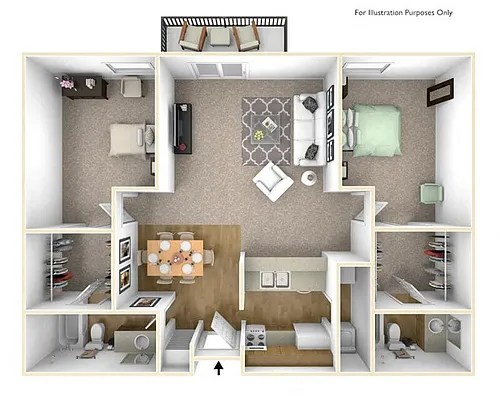 Floor plan Palm