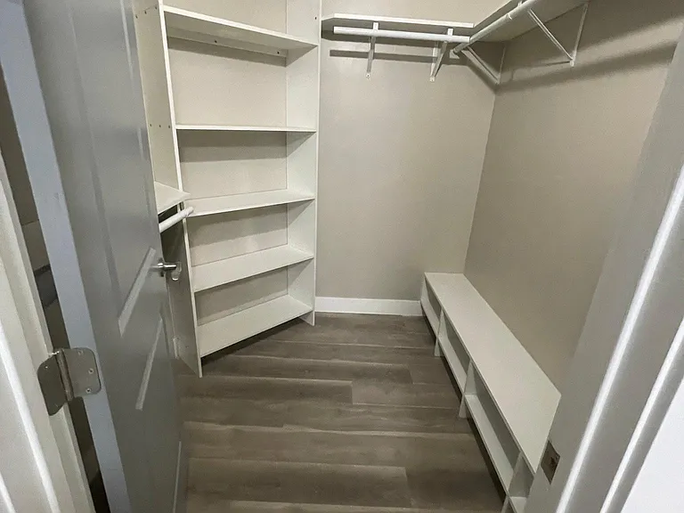 Master Bedroom Walk-in closet