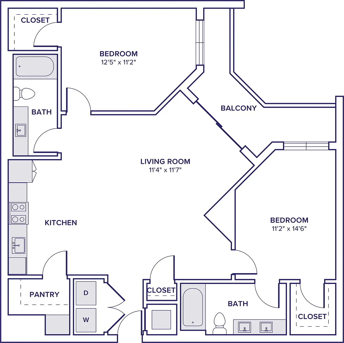 Floor plan B03 - South Tower