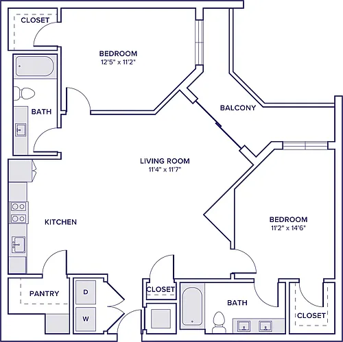 Floor plan B03 - South Tower