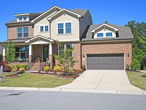 Inviting front porch