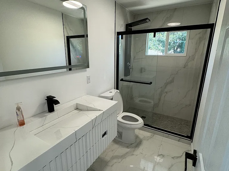 Shared bathroom