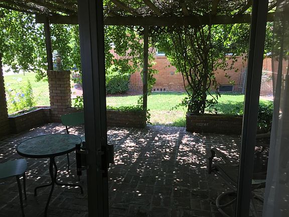 Patio off master bedroom