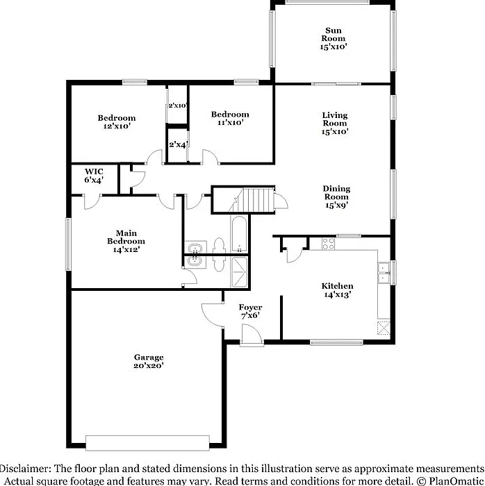 3 bed, 2.0 bath, 1244 sqft, $2,335 — Photo 2