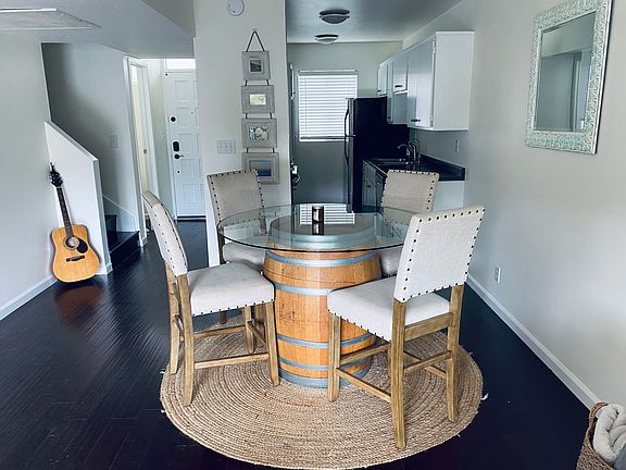 Dining area (table not included in rental)