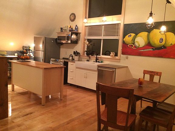 Upstairs kitchen and in barn