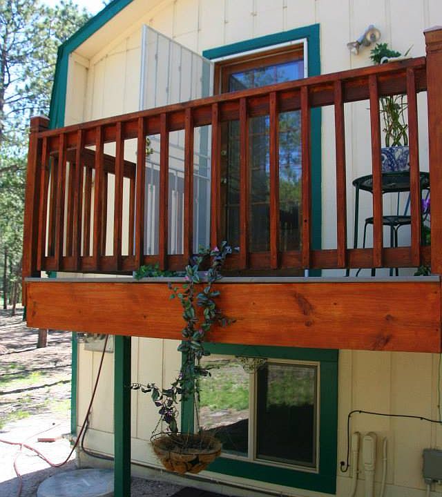 Private deck off Master.