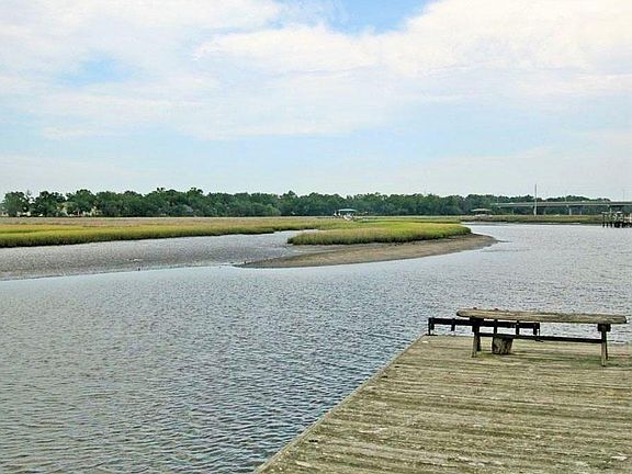 End of Dock to Water