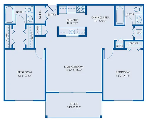 Floor plan California