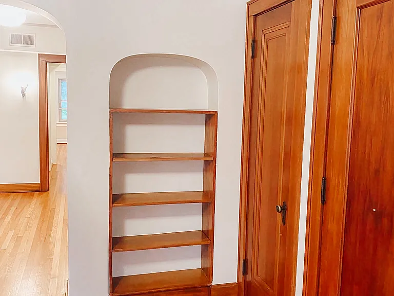 Front Entry door with closet