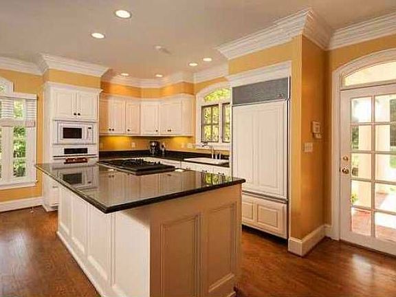 Custom kitchen.