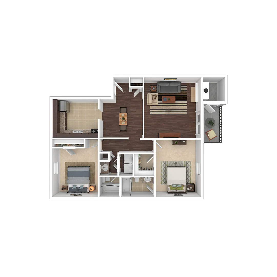 Floor plan B1