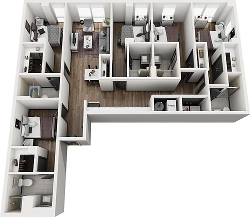 Floor plan Durango B