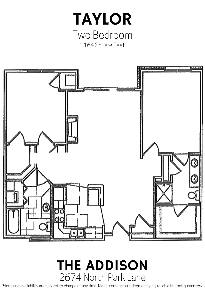 Floor plan Taylor