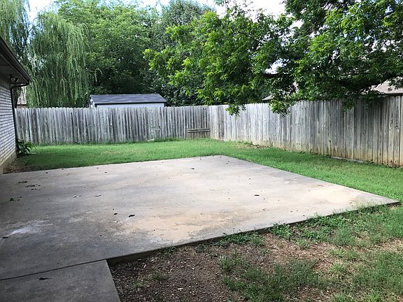 Large patio area