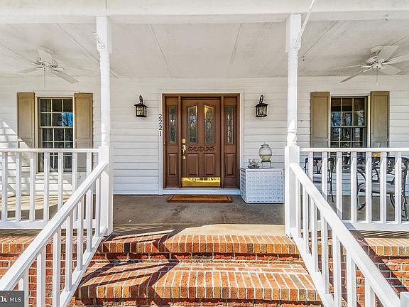 Huge rocking chair front porch.