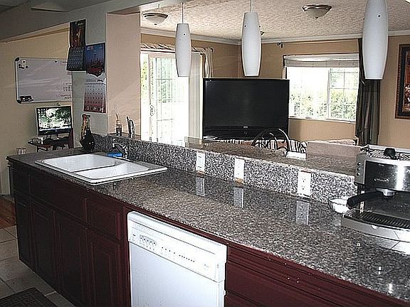 Kitchen looking into Great room / family room