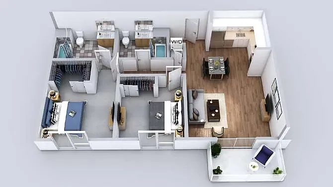 Floor plan C1