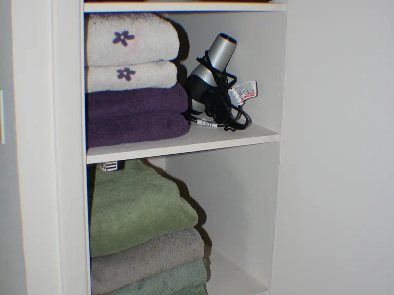 Upstairs linen closet