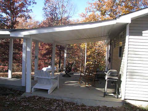 Covered porch   