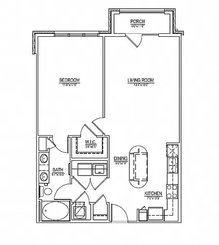 Floor plan A6a