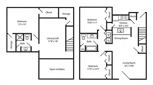 Floor plan Zorinsky Lake